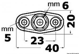 Nodo derivazione Mini 40x20 mm